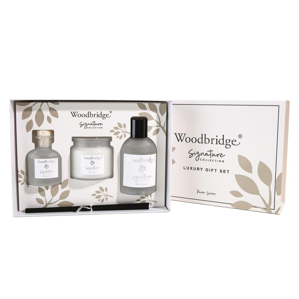 Woodbridge Pure Linen Luxury Home Gift Set £16.19